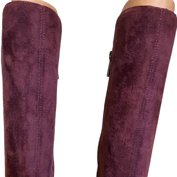 NIB Michael Kors Bromley Stretch Suede Over the Knee Boots Size: 5.5 - Picture 5 of 7